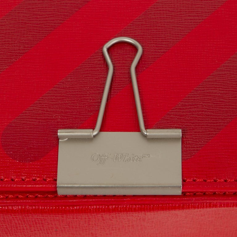Shoulder bags Off-White - Virgil Abloh™ red diag bag