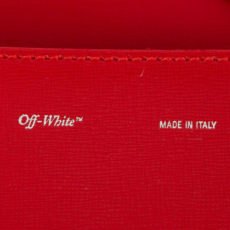 Shoulder bags Off-White - Virgil Abloh™ red diag bag
