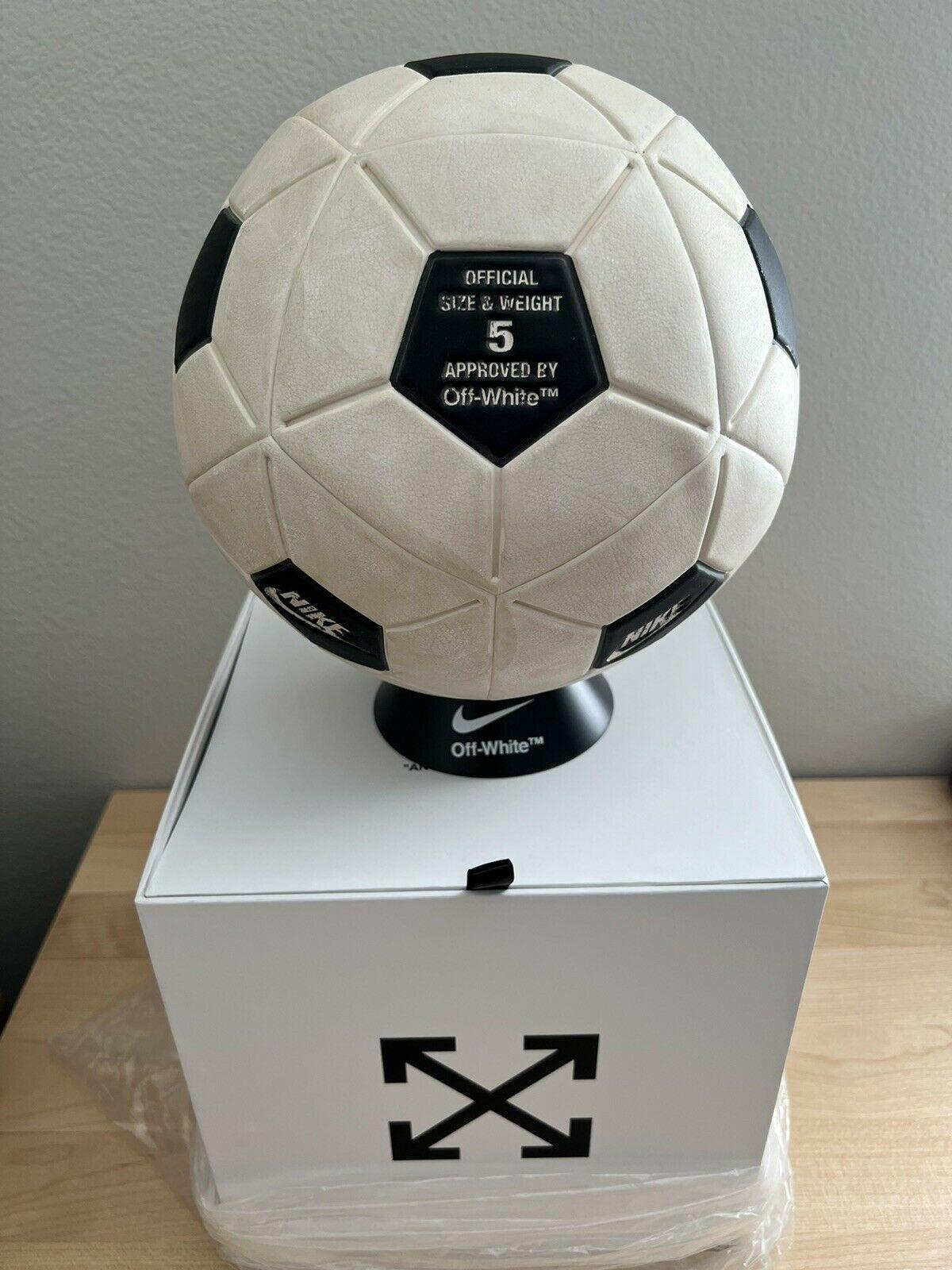 Off White Magia Soccer Ball Produced by Nike designed by Virgil Abloh - Sculpture by Off White / Virgil Abloh