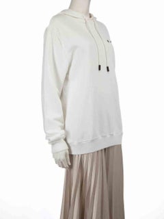 Off-White White 2013 Graphic Print Hoodie Size S