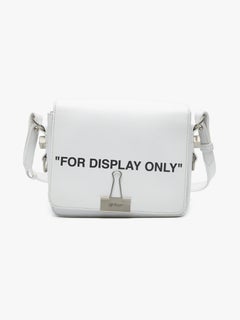 Off-White  White For Display Only Printed Bag