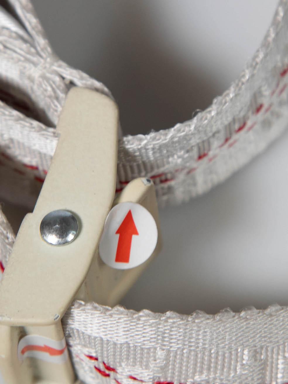 Donna Cintura con logo industriale bianca di Off-White