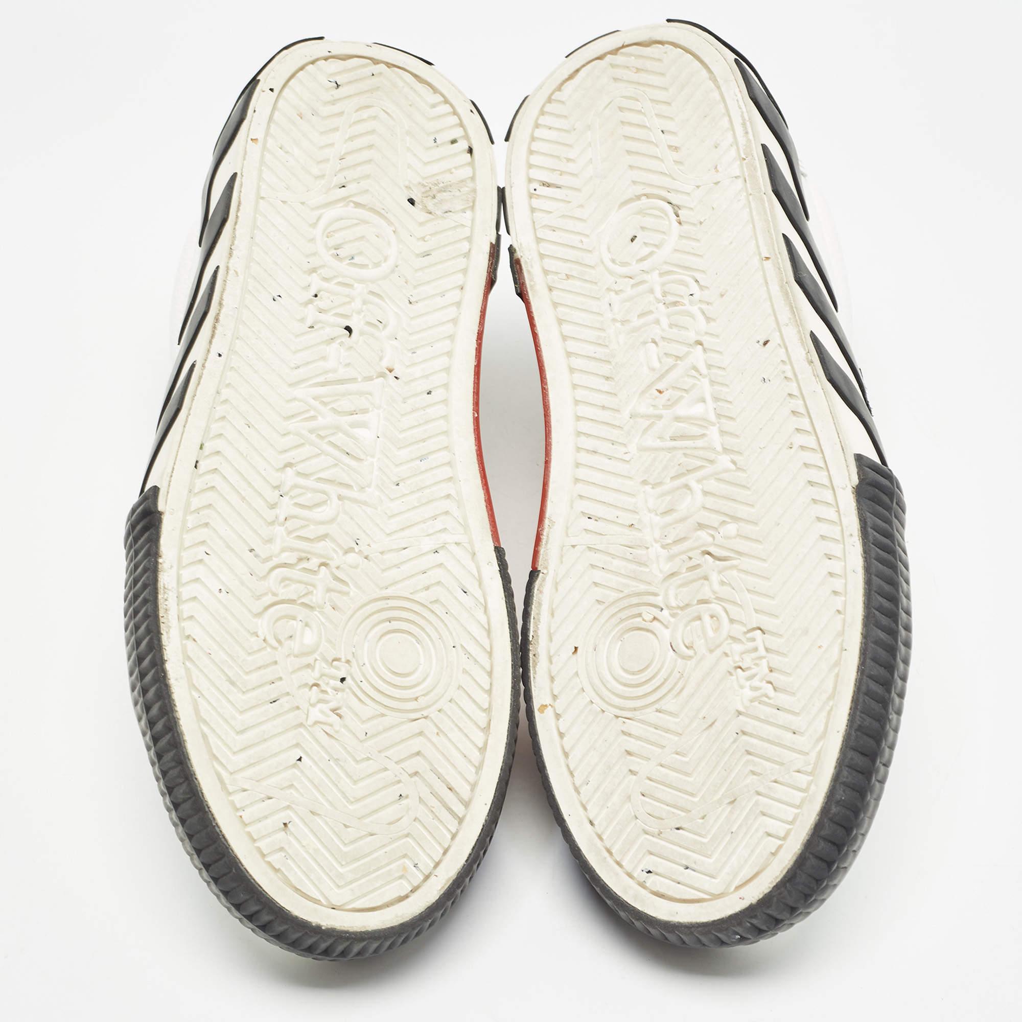 Zapatillas con cordones vulcanizados de piel blanca Off-White Talla 37 2