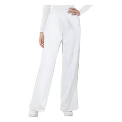 Off-White White Mesh Tape Joggers Size M