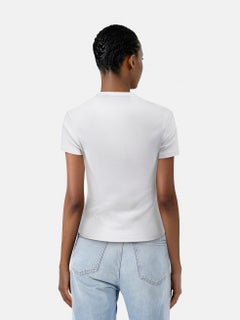 Off-White White "OFF" Logo Printed T-Shirt Size XS