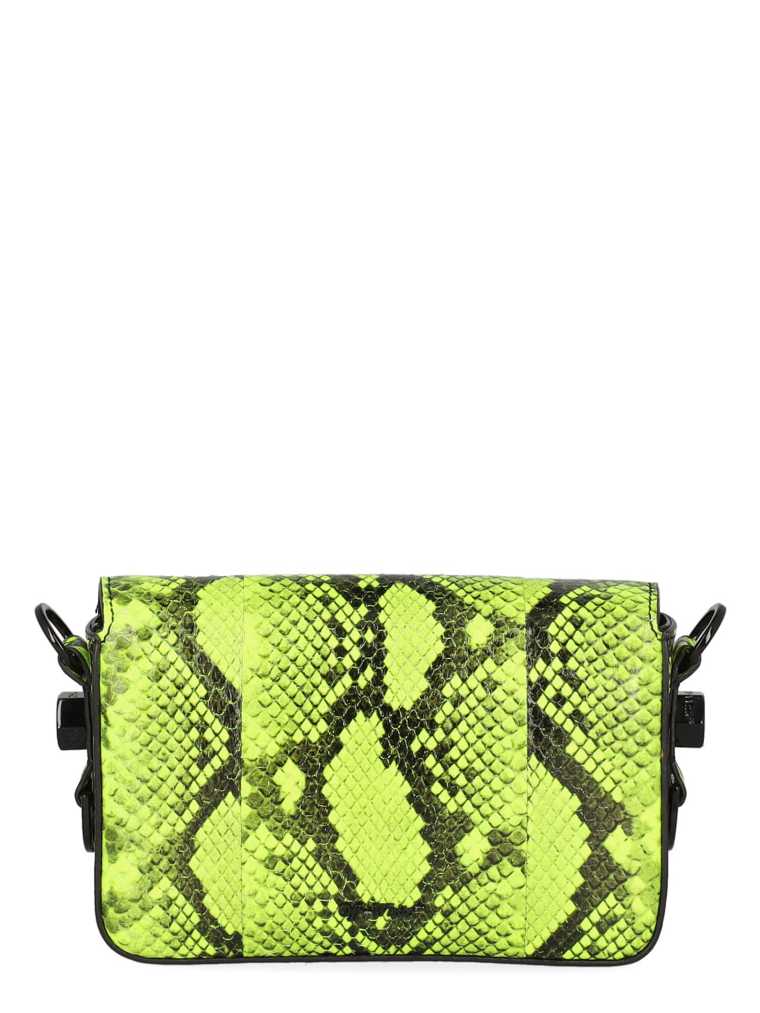 Off-White Women Shoulder bags Neon Leather  In Excellent Condition For Sale In Milan, IT