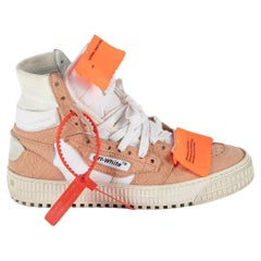 Vintage Off-White Shoes - 23 For Sale at 1stDibs | off white shoes sale, off -white 2.0 leather low-top sneakers, off-white shoes sale