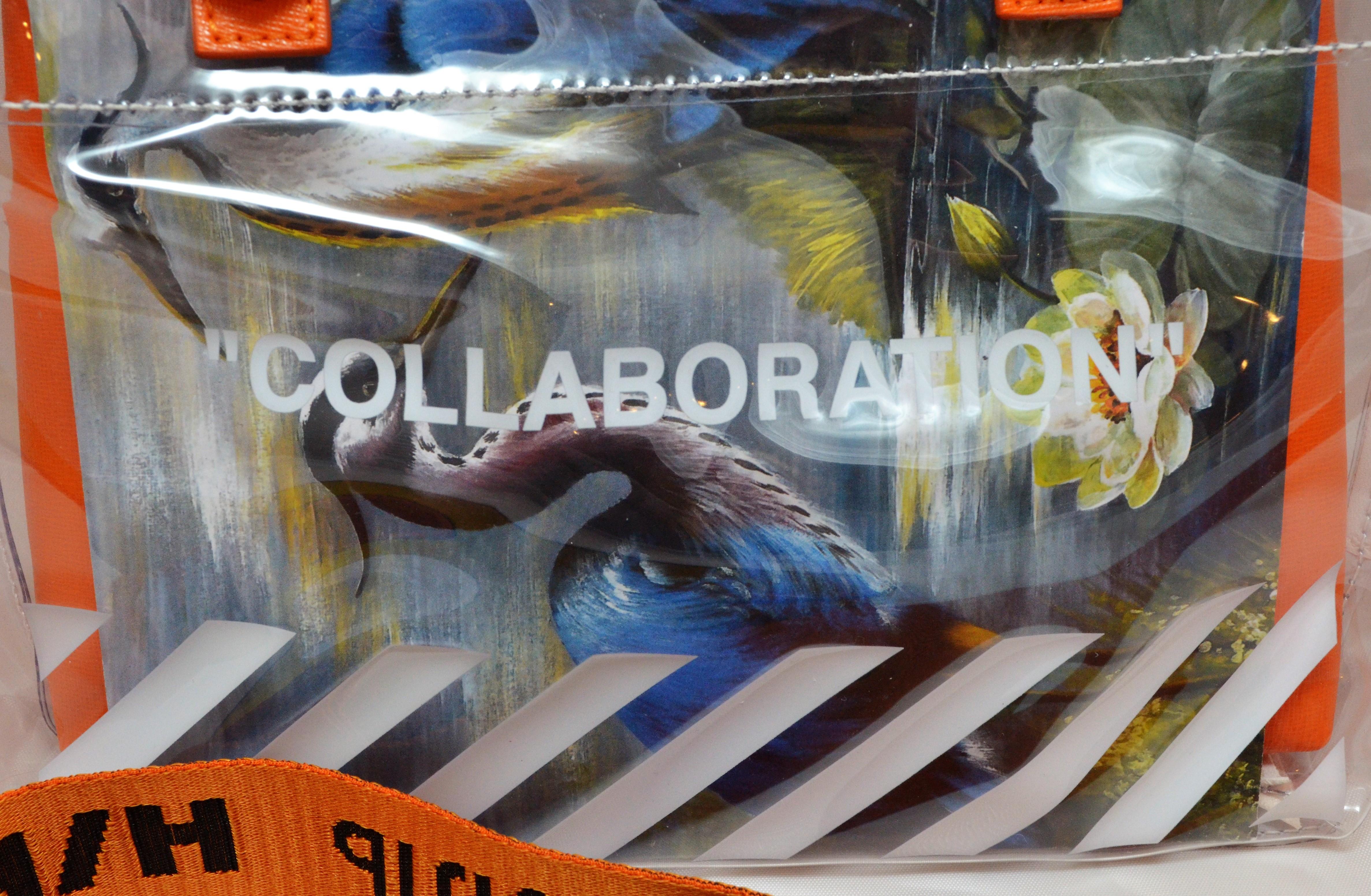 Off White x Heron Preston Collaboration Tote Bag with Industrial Shoulder Strap 7