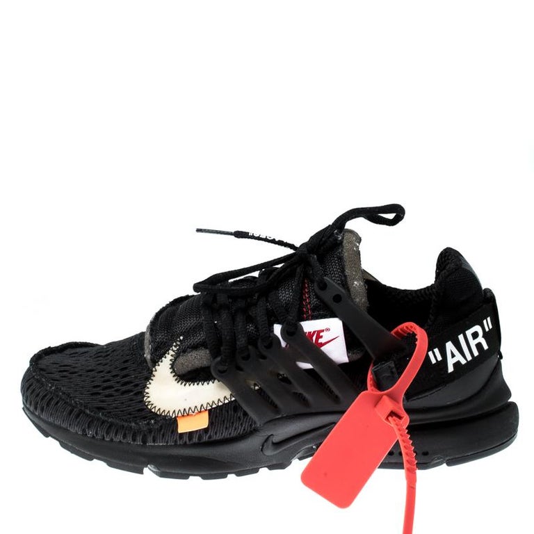 Off White X Nike Back Technical Fabric The 10: Presto ...