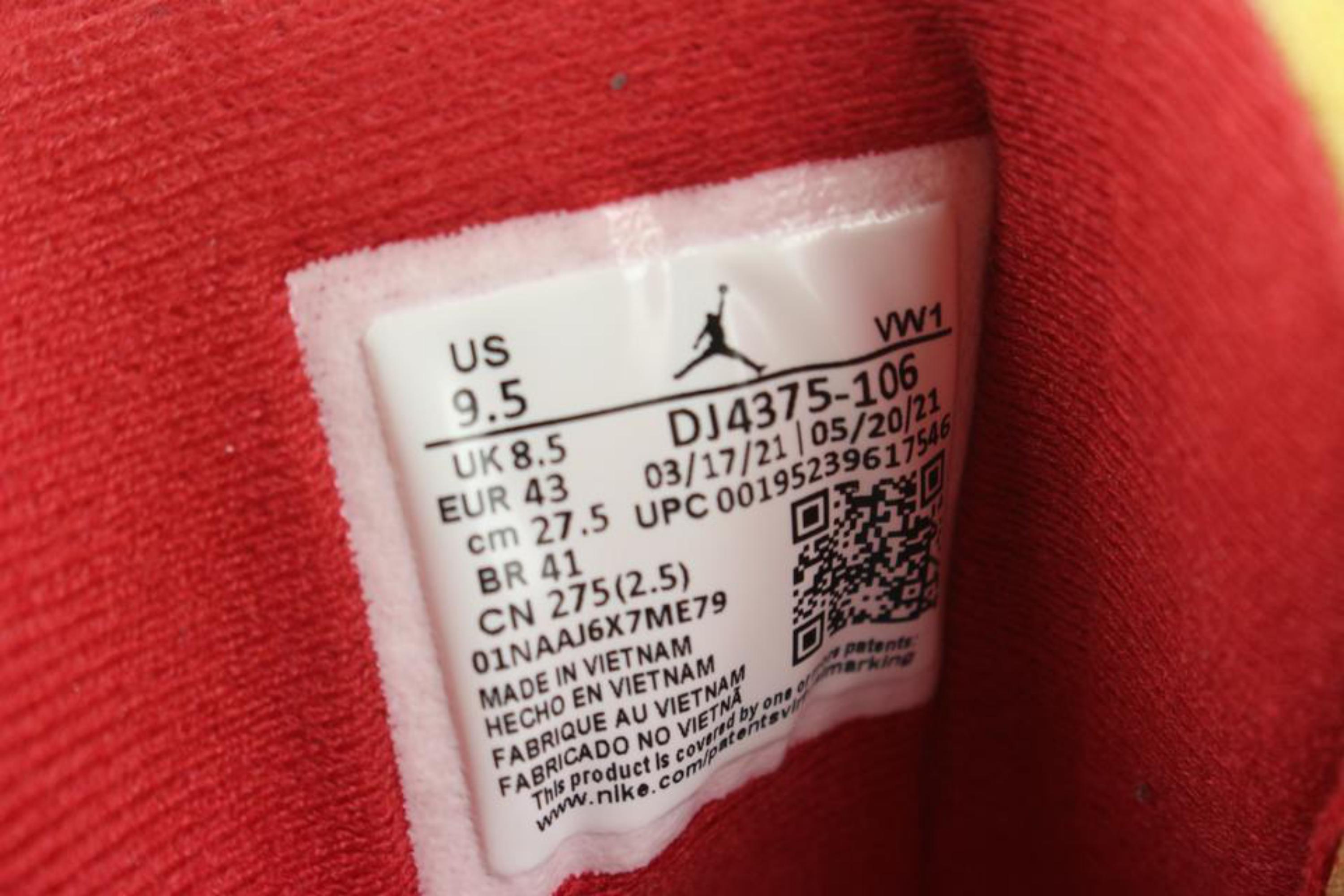 Off-White x Nike Hommes 9.5 US Virgil Abloh Off-White RougeAir Jordan 2 II Low dj4375-106
Code de date/Numéro de série : DJ4375-106
Fabriqué en : Vietnam
Mesures : Longueur :  11.75
