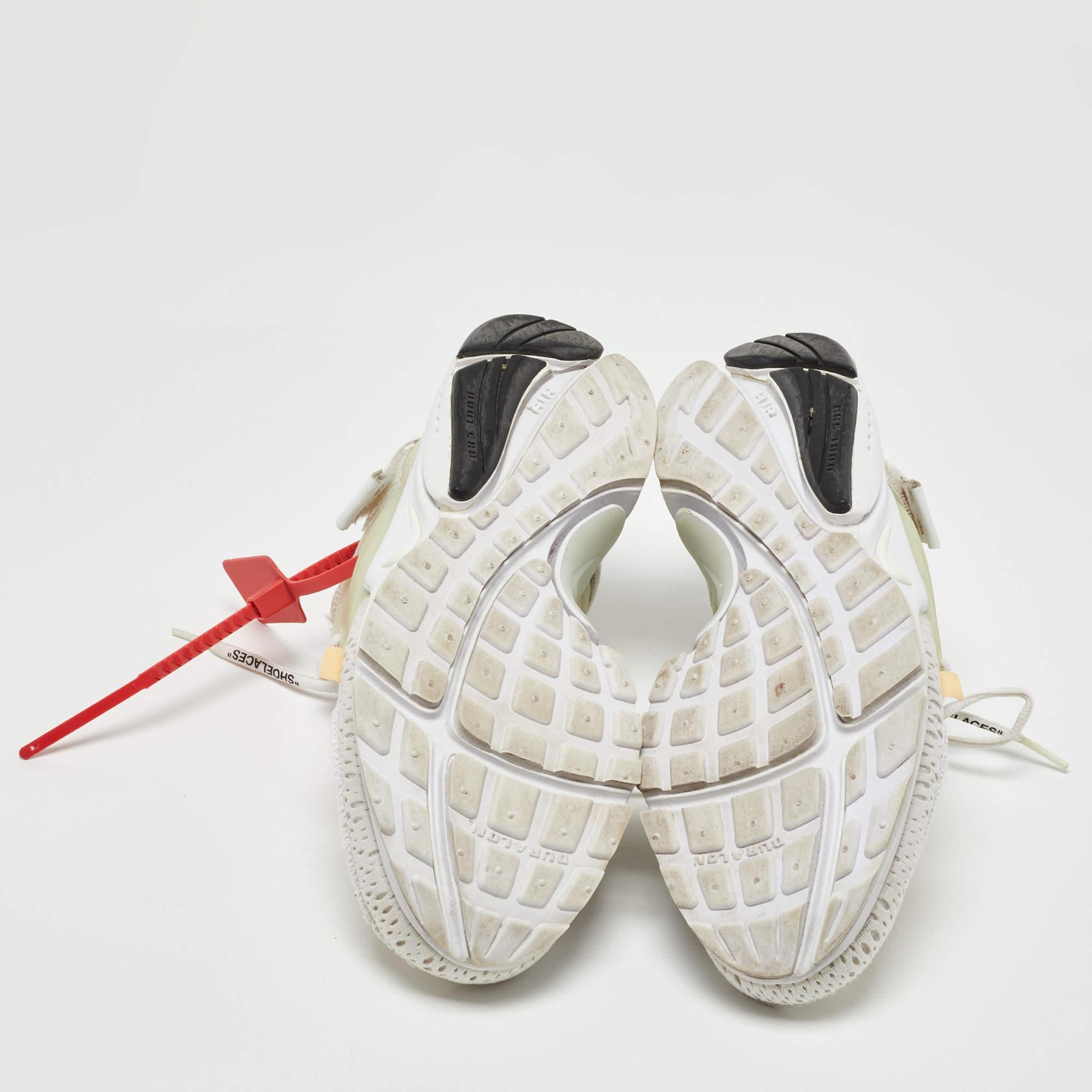 Off-White x Nike Off White Mesh Air Presto Sneakers Size 40 For Sale 3