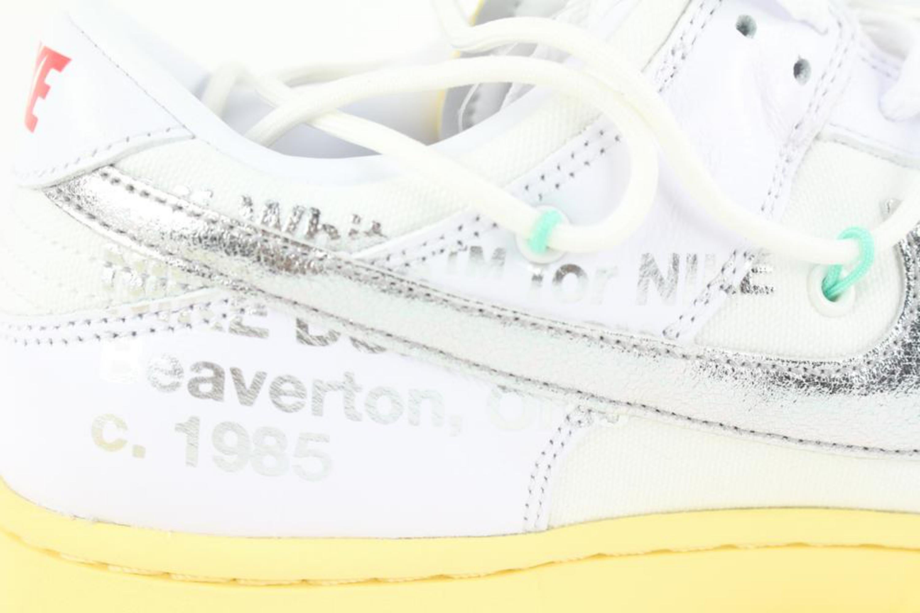 Virgil abloh gotoh writing on shoes