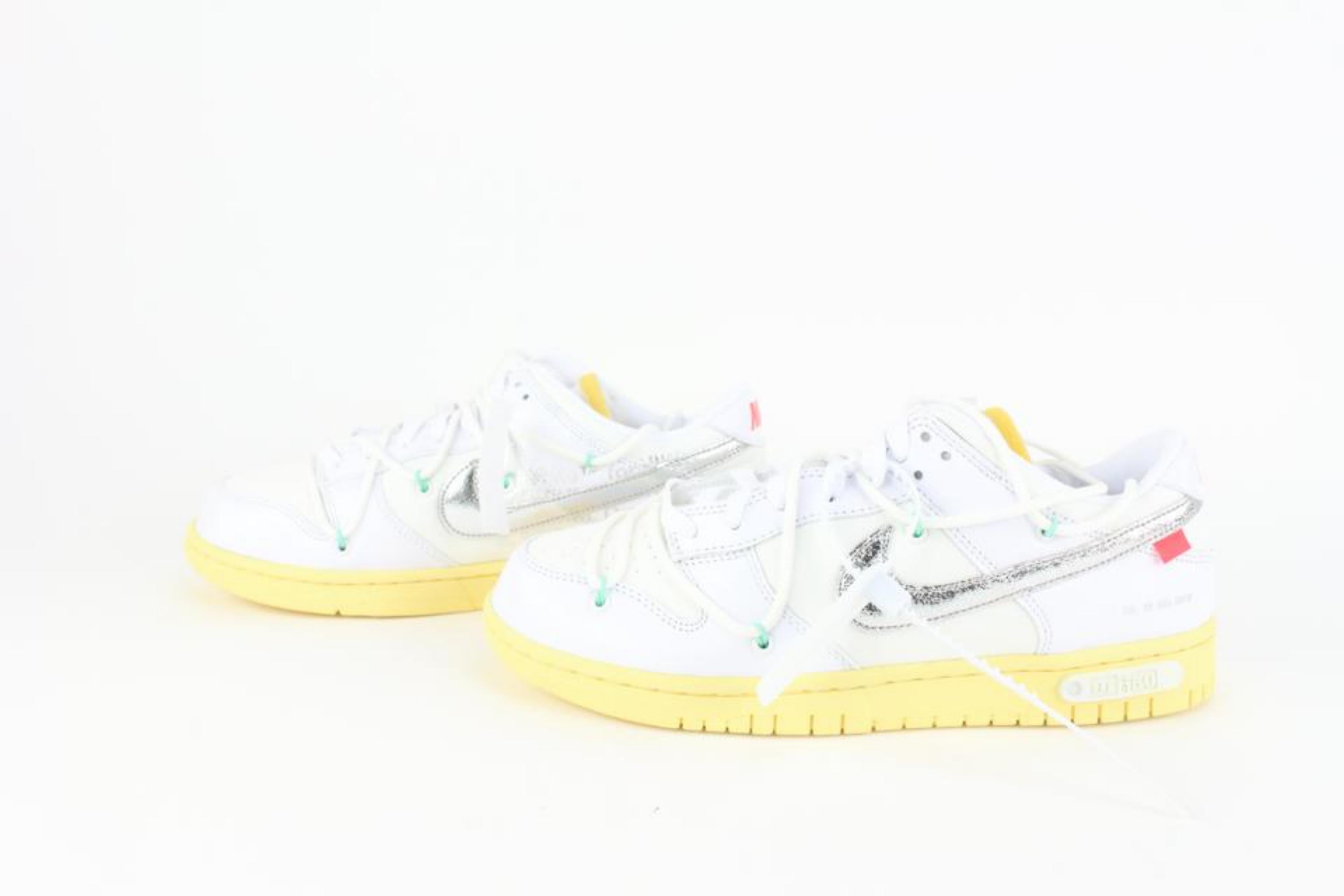 Off-White x Nike Virgil Abloh Off-White Lieber Sommer Los 1 50 Dunk Low 1/50 DM160 im Zustand „Neu“ im Angebot in Dix hills, NY