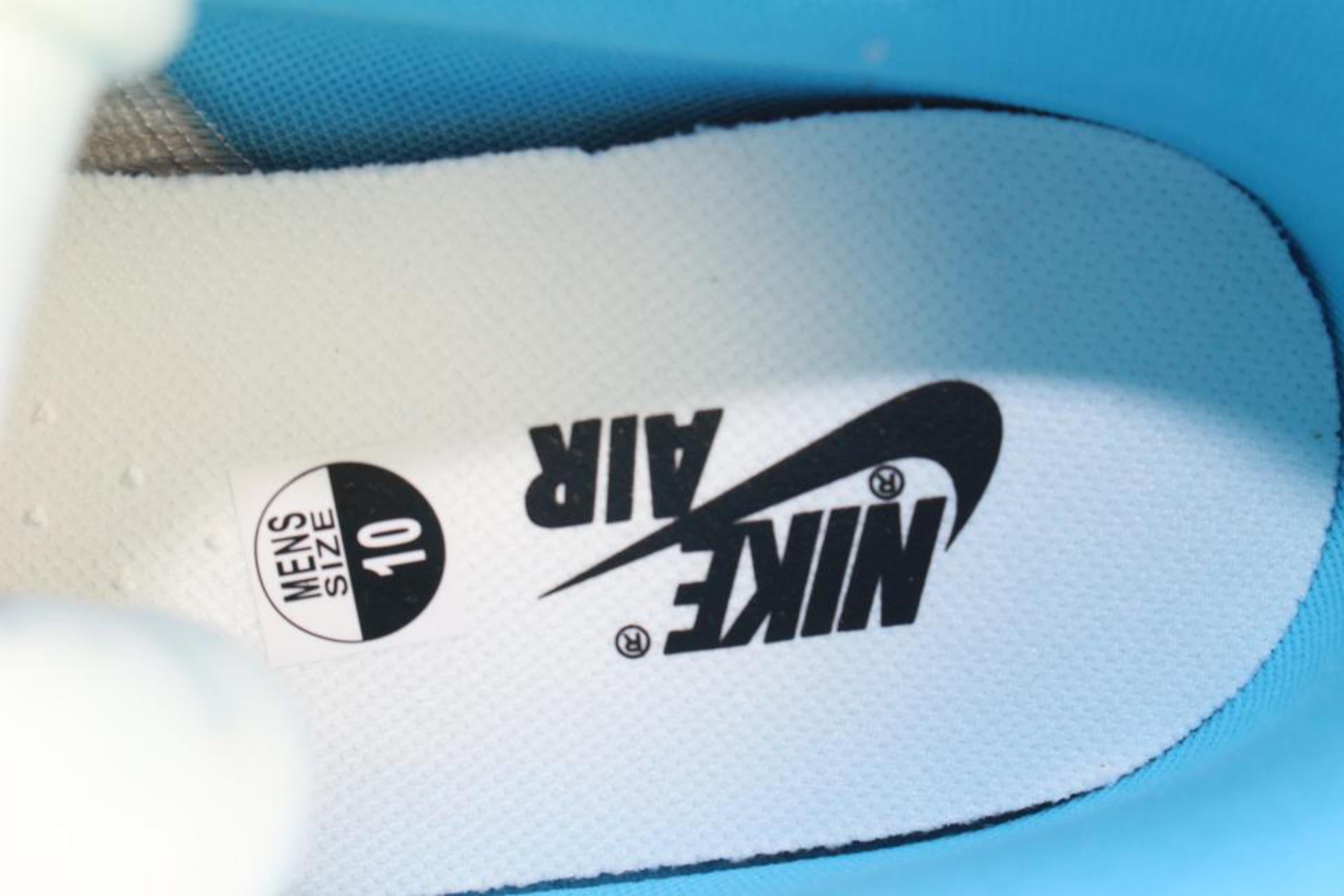 Off-White x Nike Virgil Abloh x Off-White Mens 10 US UNC Blue Air Jordan AQ0818 5