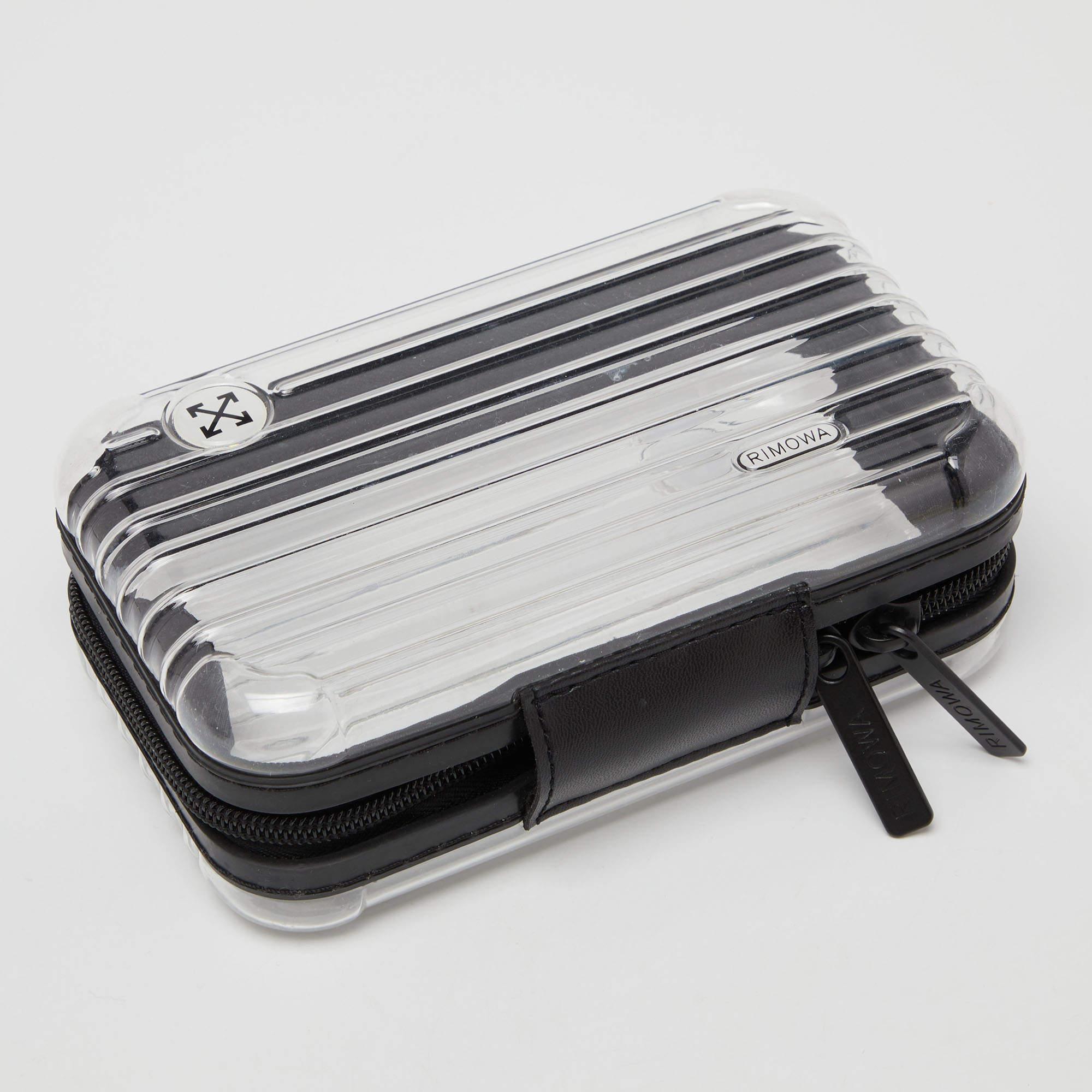Off-White x Rimowa White/Transparent Plexiglass See Through Suitcase 7