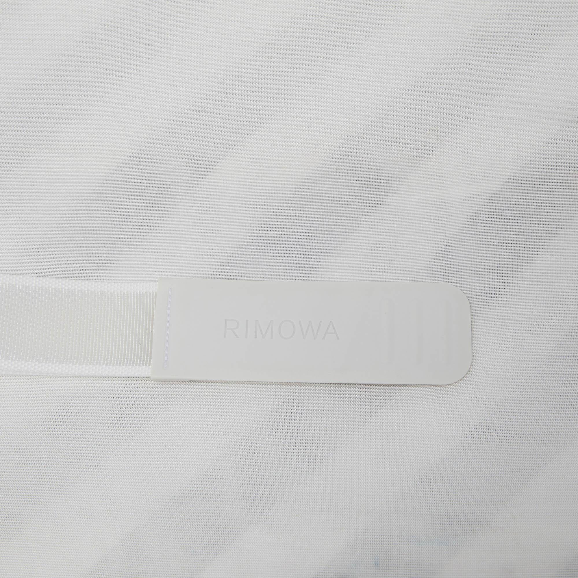 Off-White x Rimowa White/Transparent Plexiglass See Through Suitcase 2