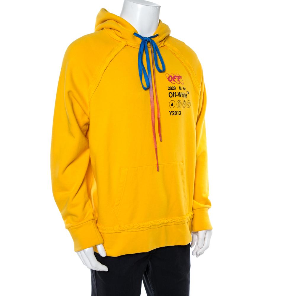 off white industrial hoodie