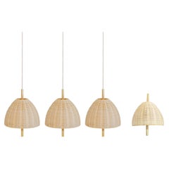 Offer 3 pendant lamps (M) & 1 wall lamp - Amà in brass