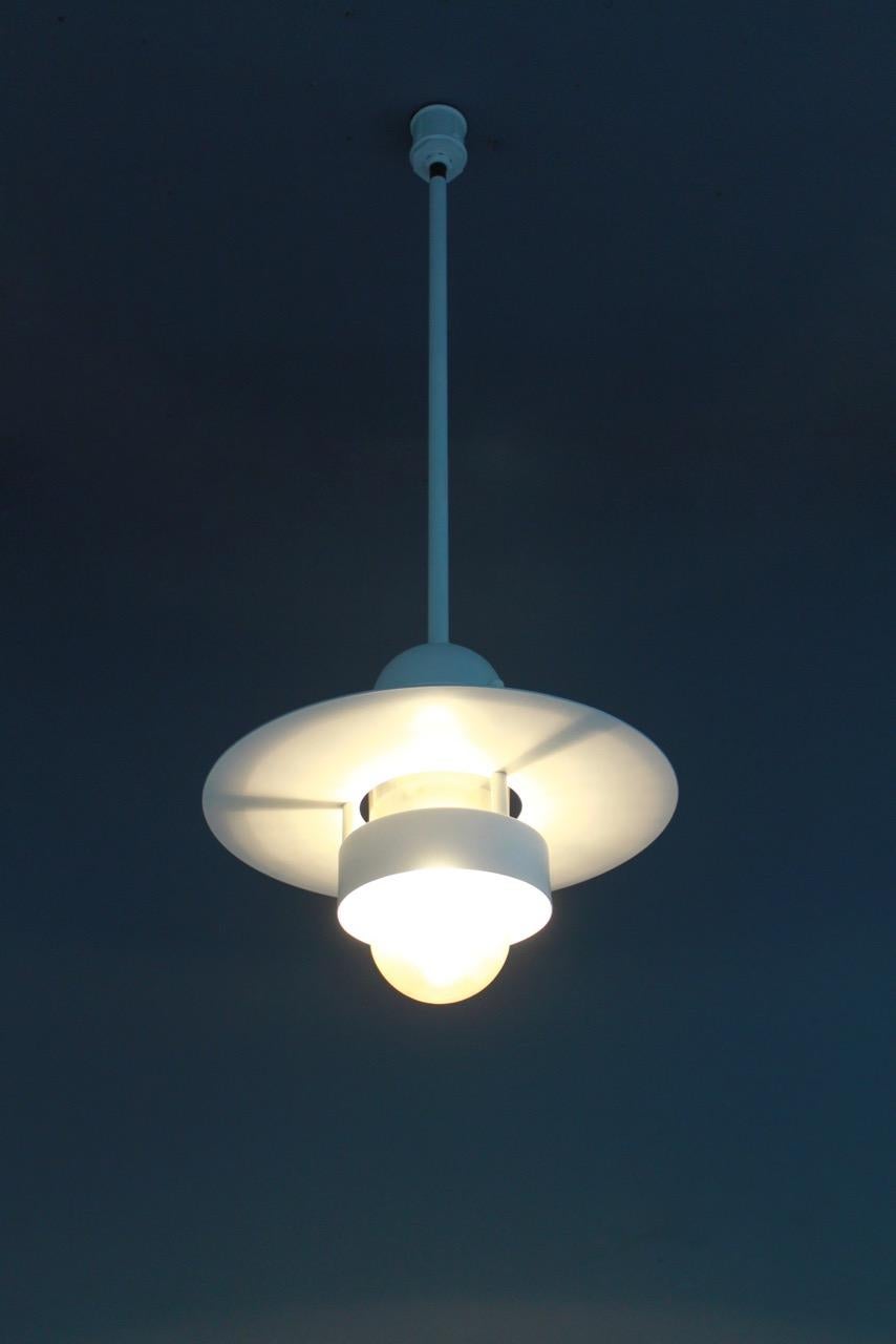 Metal Offer for Samatha - One Albertslund Style Pendant Denmark, 1960s
