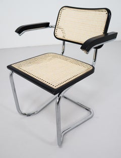 Angebot !! Marcel Breuer Bauhaus "Cesca" Sessel:: hergestellt in Italien Satz von 8