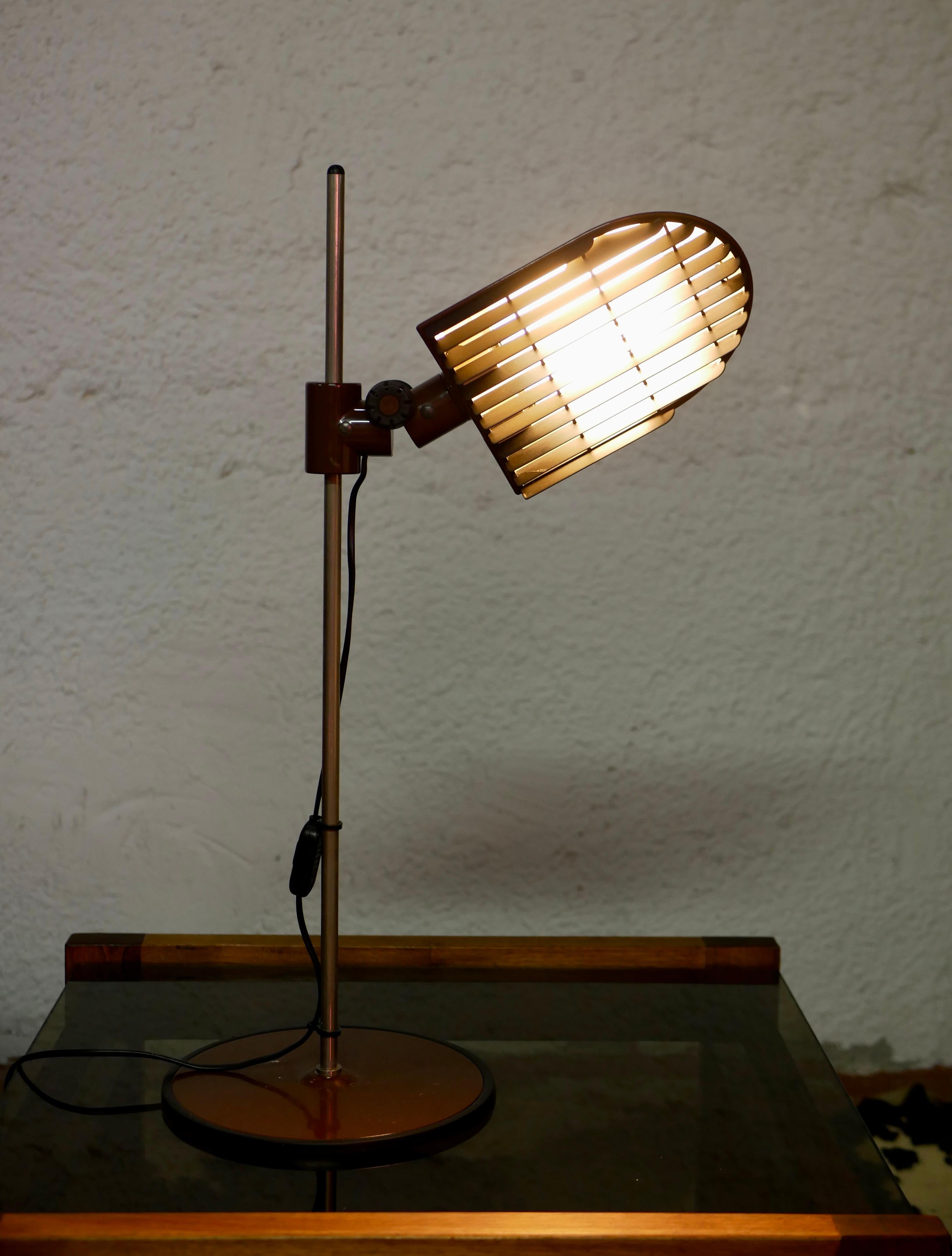 Office Adjustable Lamp by Fagerhultz, Sweden, 1970s 5