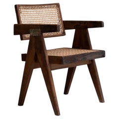 Office armchair by Pierre Jeanneret, India, 1960s