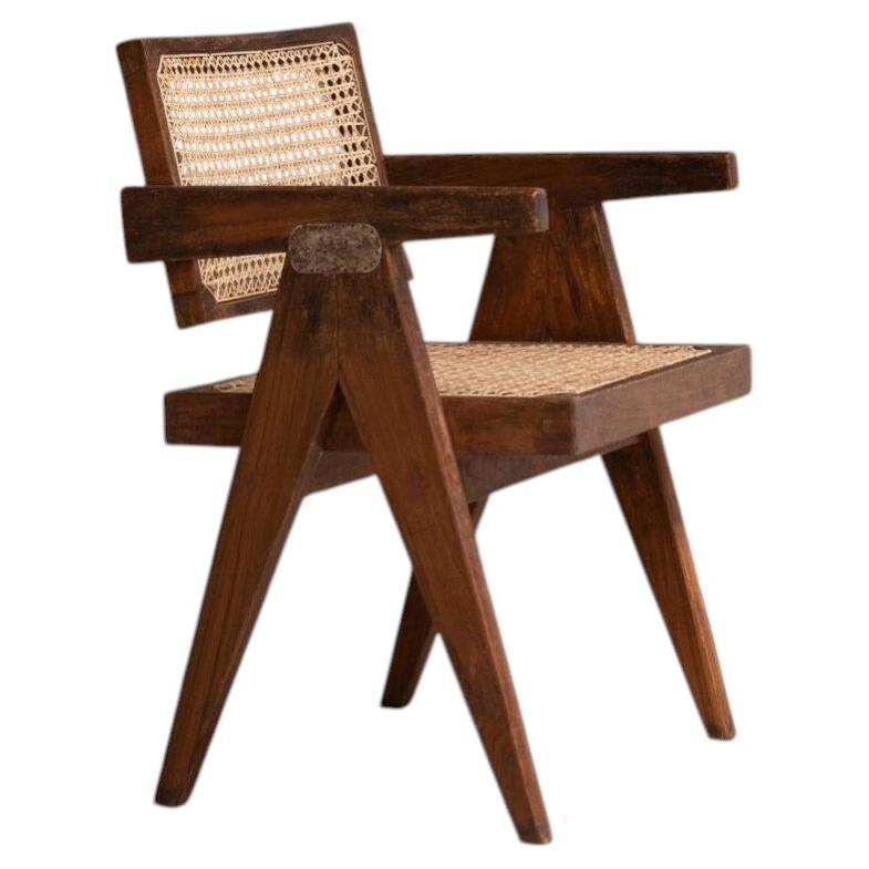 Office Armchair by Pierre Jeanneret, India, 1960s