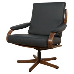 Fauteuil de bureau Soda Galvano Norvège des années 1960.
