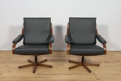 Office Armchairs from Soda Galvano, Norway, 1960s, set of 2