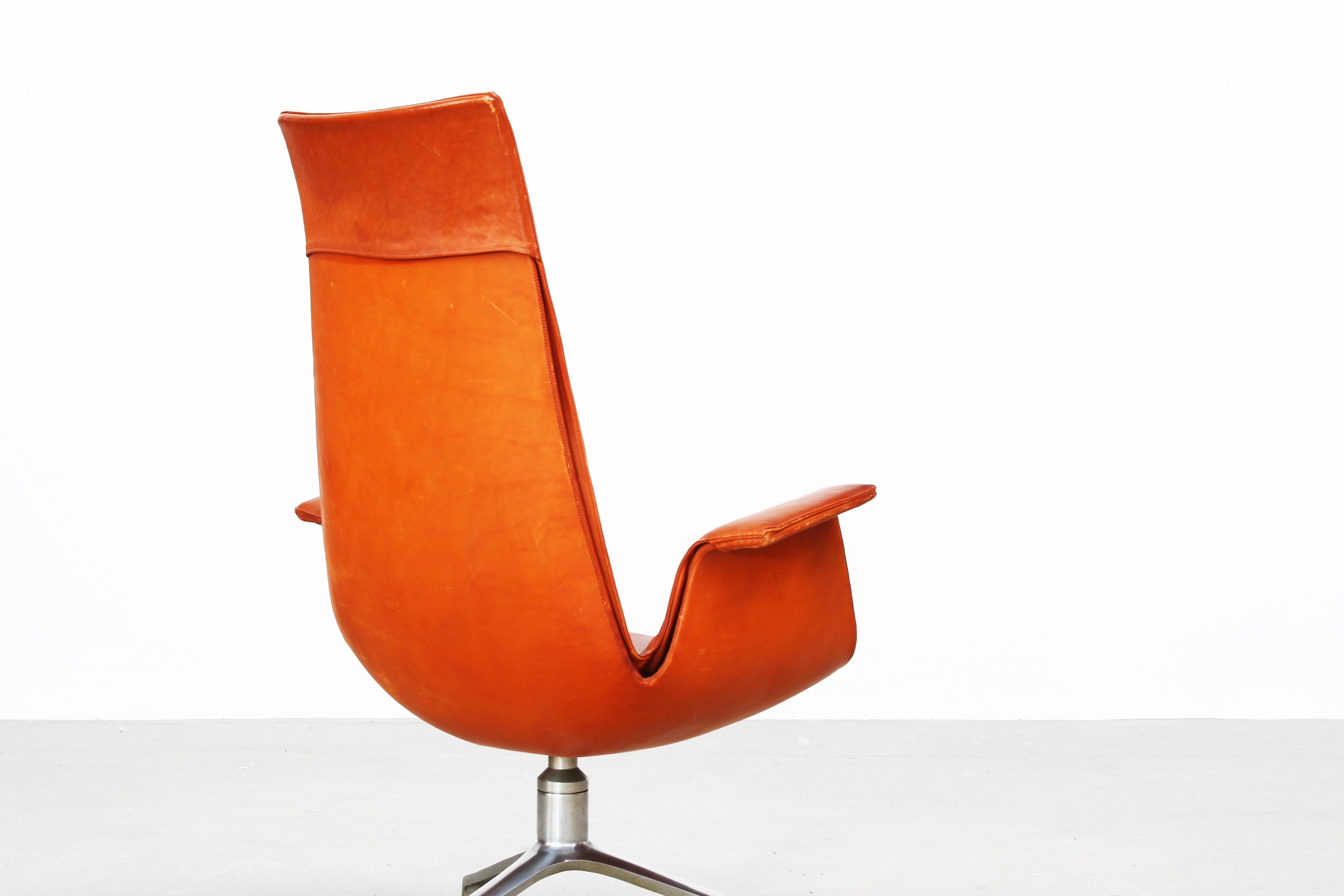 Danish Bird Tulip Chair by Fabricius & Kastholm for Alfred Kill International 1