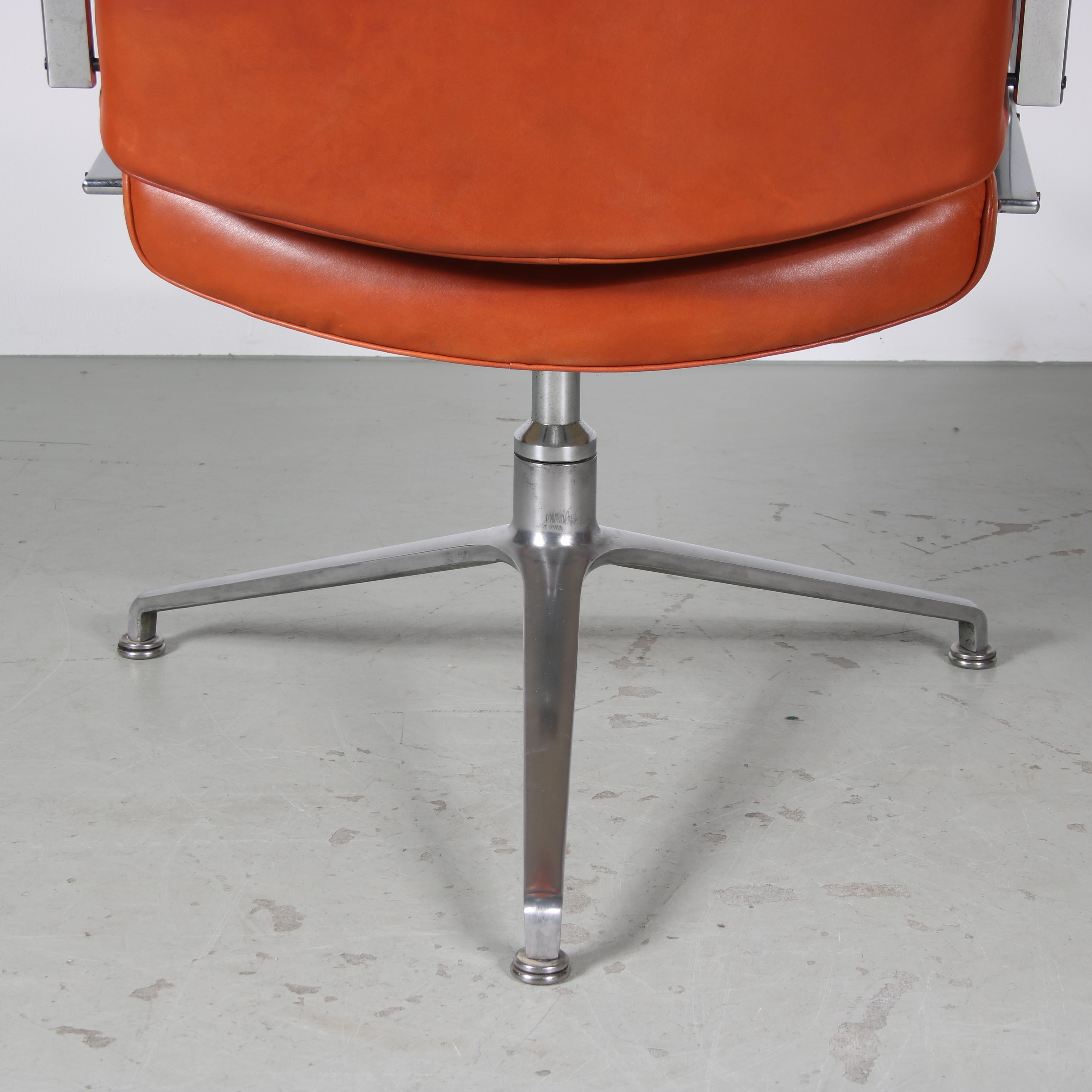 Office Chair by Preben Fabricius & Jorgen Kastholm for Kill International For Sale 6