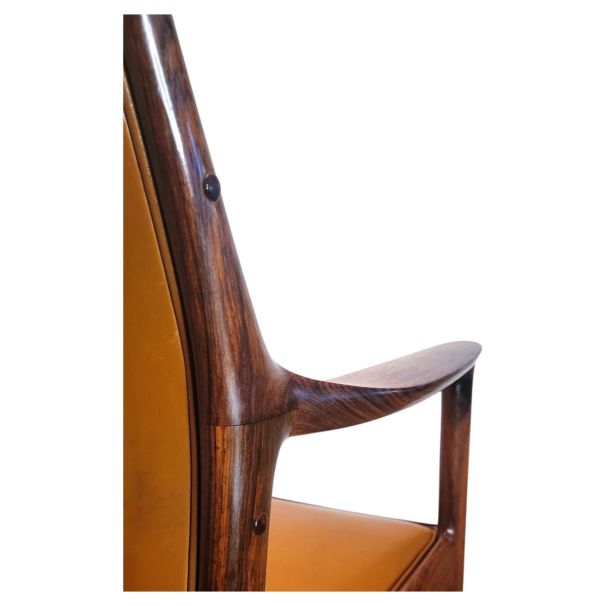 Norwegian Desk chair by Torbjorn Afdal for Bruksbo-Nesjestranda For Sale