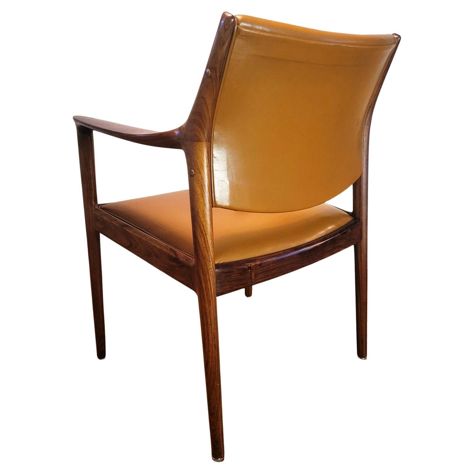 Woodwork Desk chair by Torbjorn Afdal for Bruksbo-Nesjestranda For Sale
