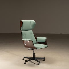 Office Chair "Dinamarquesa",  by Carlo Fongaro, Brazilian, 1970's