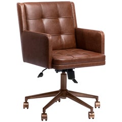 Office Chair, International Style Leather Office Chair