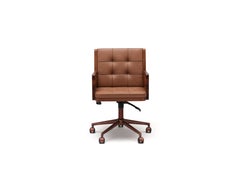 Bürostuhl, International Style Wooden Adjustable Office Chair