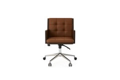 Bürostuhl, International Style Wooden Adjustable Office Chair