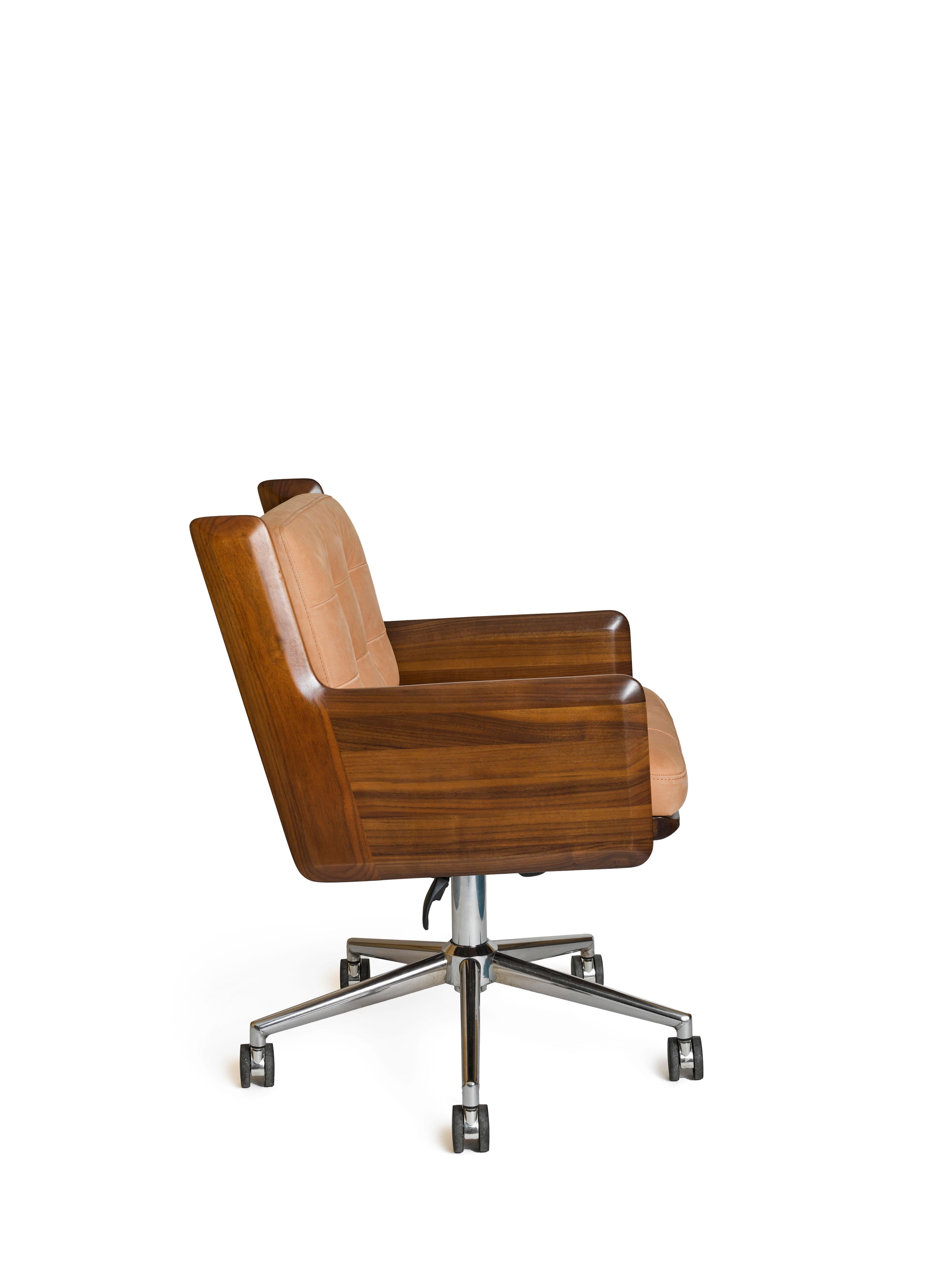 wooden wheel chair for office