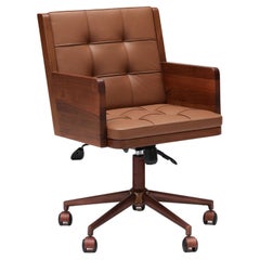 Silla de Oficina, Silla de Oficina Ajustable de Madera de Estilo Internacional