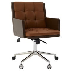 Bürostuhl, International Style Wooden Adjustable Office Chair