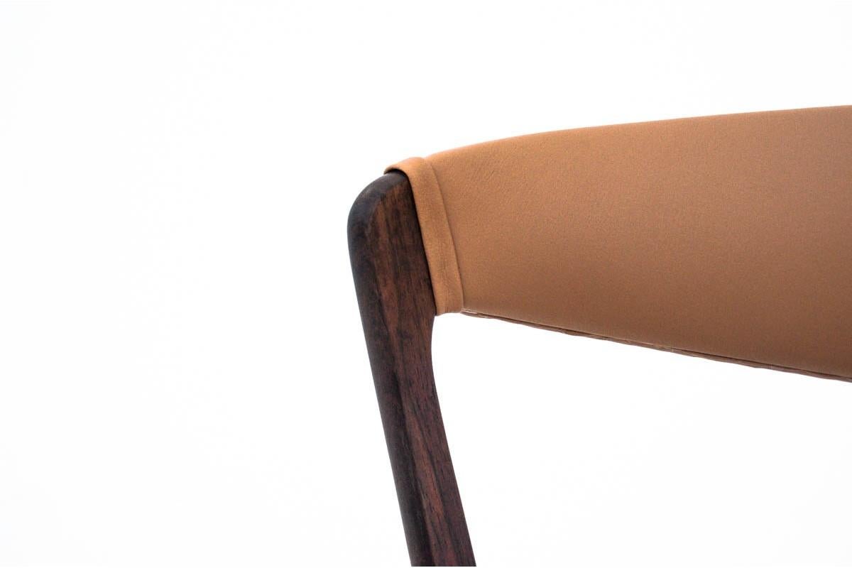 Chaise de bureau, Kai Kristiansen, Model Fire, Danemark, années 1960, après rénovation Excellent état - En vente à Chorzów, PL
