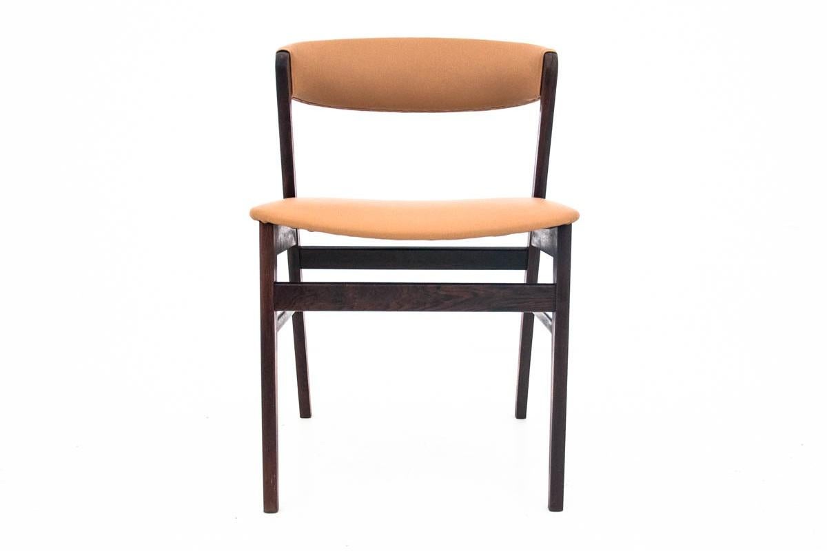 Chaise de bureau, Kai Kristiansen, Model Fire, Danemark, années 1960, après rénovation en vente 1