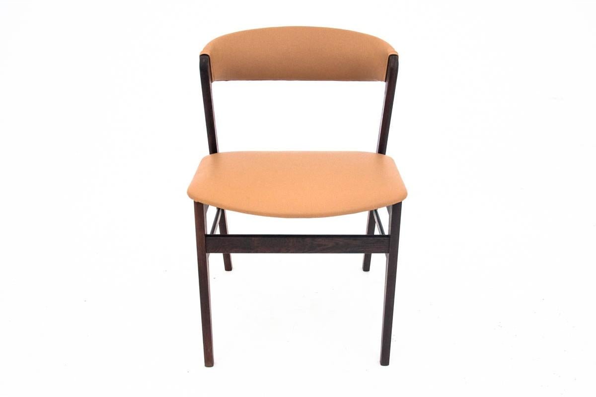 Chaise de bureau, Kai Kristiansen, Model Fire, Danemark, années 1960, après rénovation en vente 2