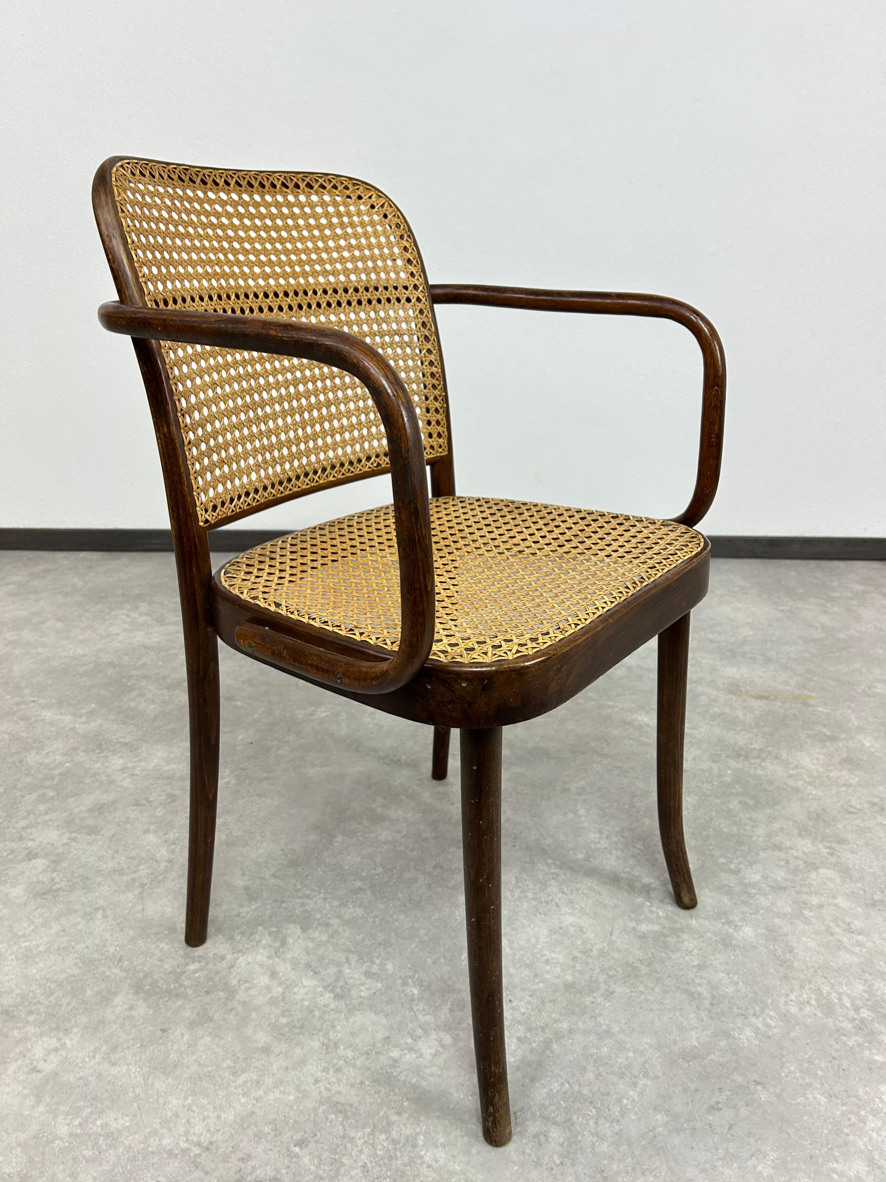 Bürostuhl Nr.811 von Josef Hoffmann (Art déco) im Angebot