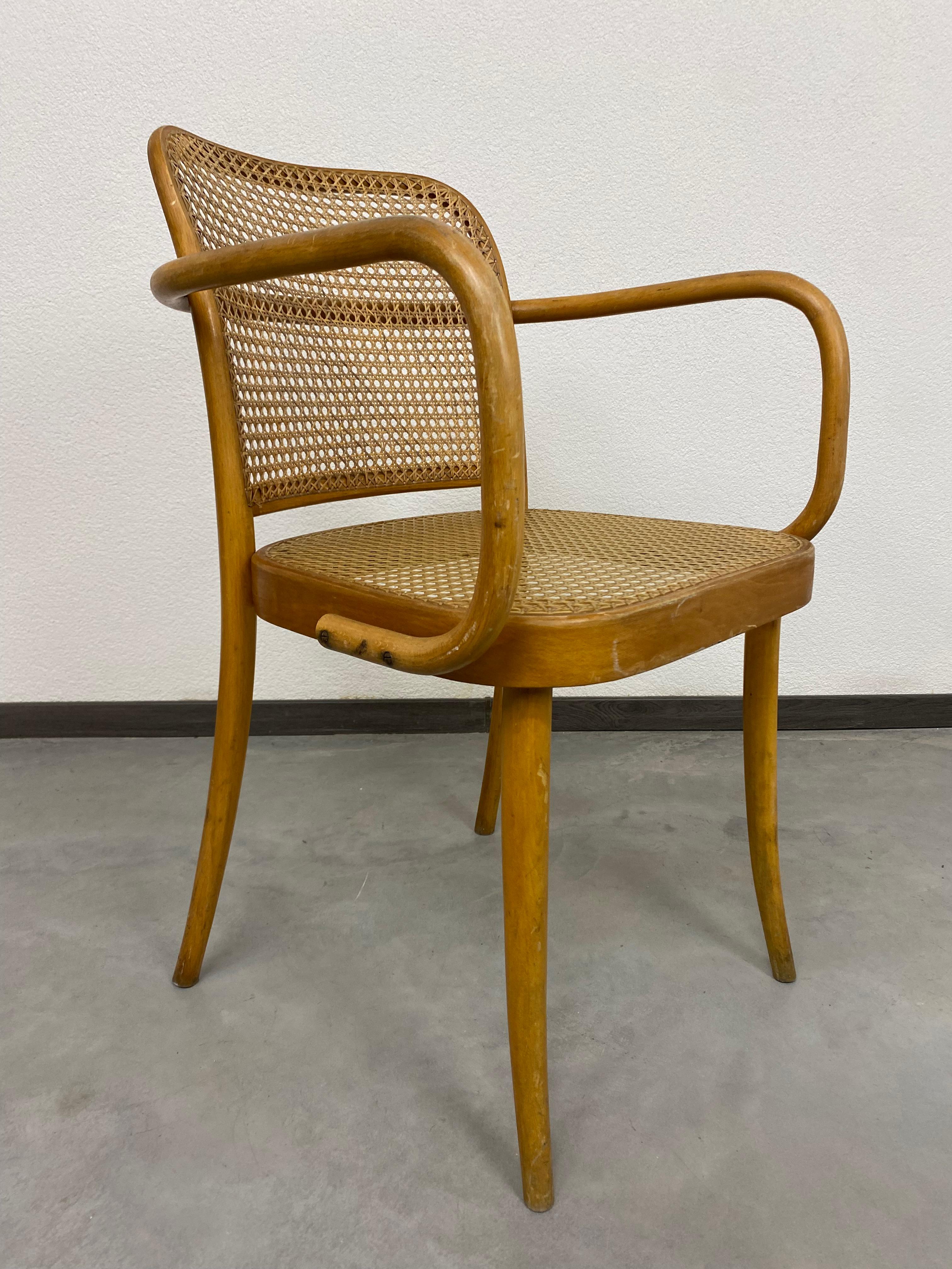 Bürostuhl Nr. 811 von Josef Hoffmann für Thonet (Tschechisch)