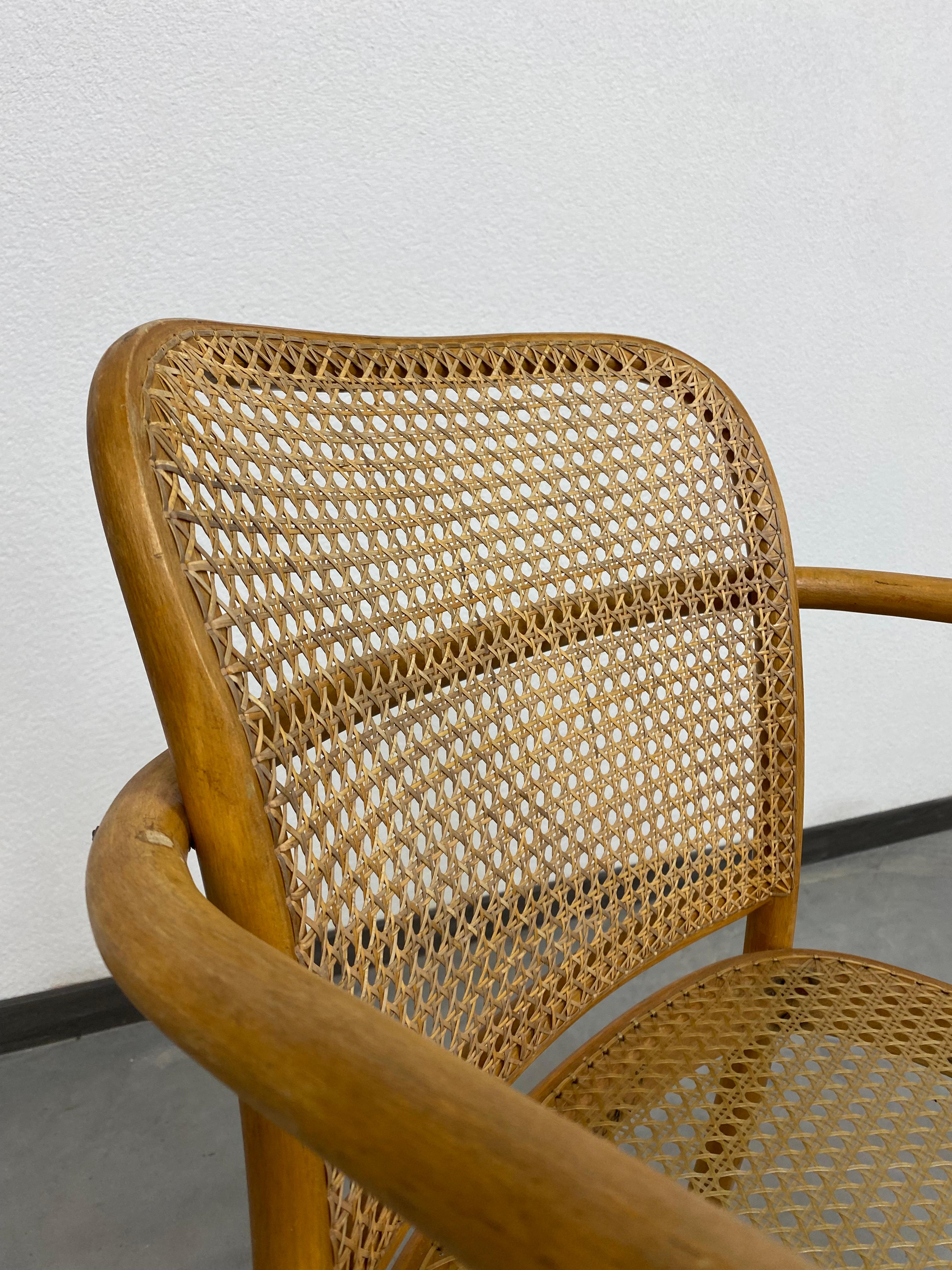 Bürostuhl Nr. 811 von Josef Hoffmann für Thonet (Mitte des 20. Jahrhunderts)