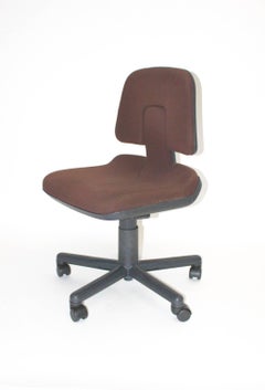 Sedia da ufficio vintage Vitramat di Wolfgang Mueller Deisig 1976 Vitra Svizzera