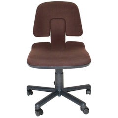 Silla de oficina Vintage Vitramat de Wolfgang Mueller Deisig 1976 Vitra Suiza