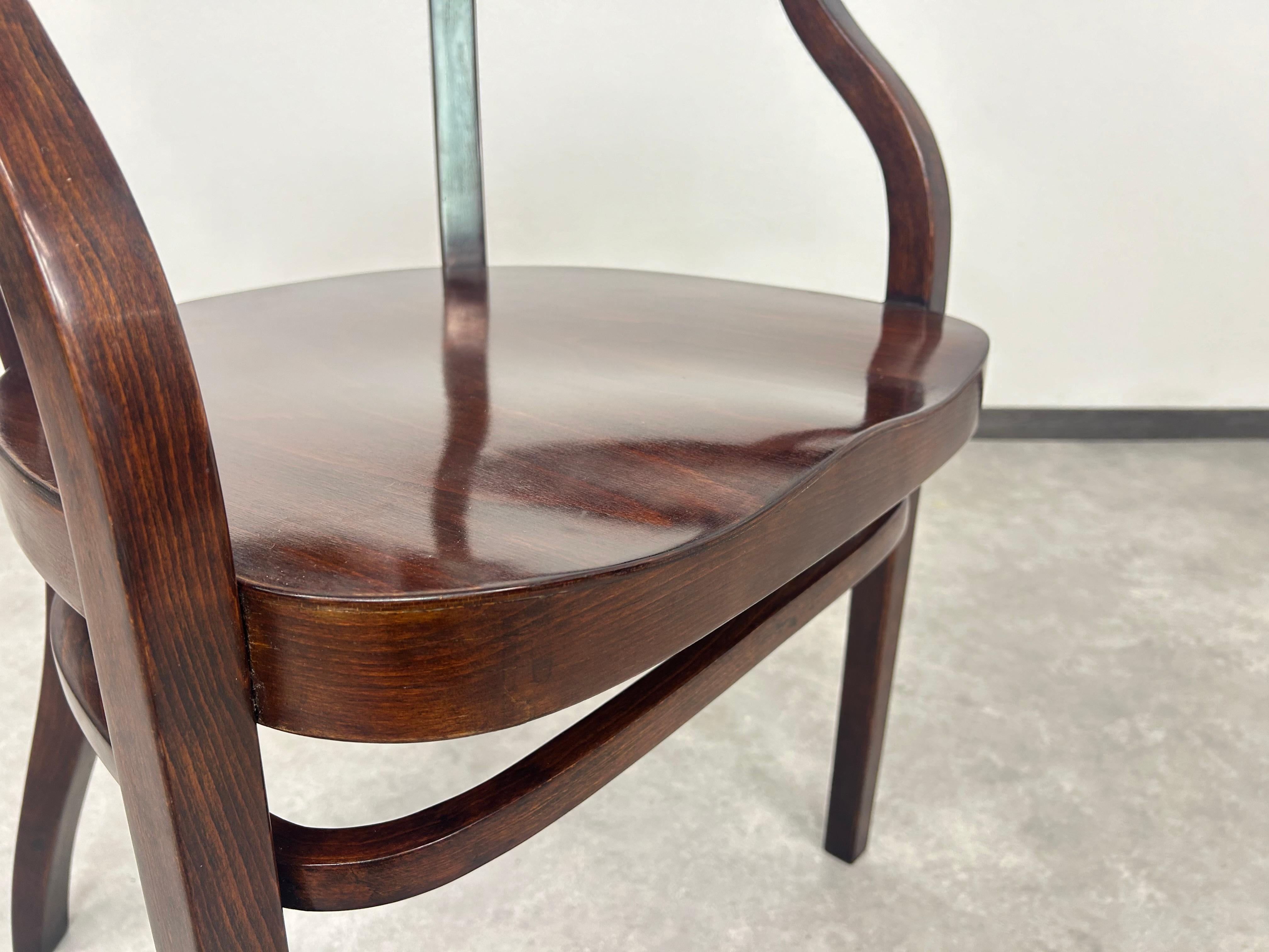 Office chairs no.6048 and no.6148 by Otto Wagner for Thonet in vendita 3