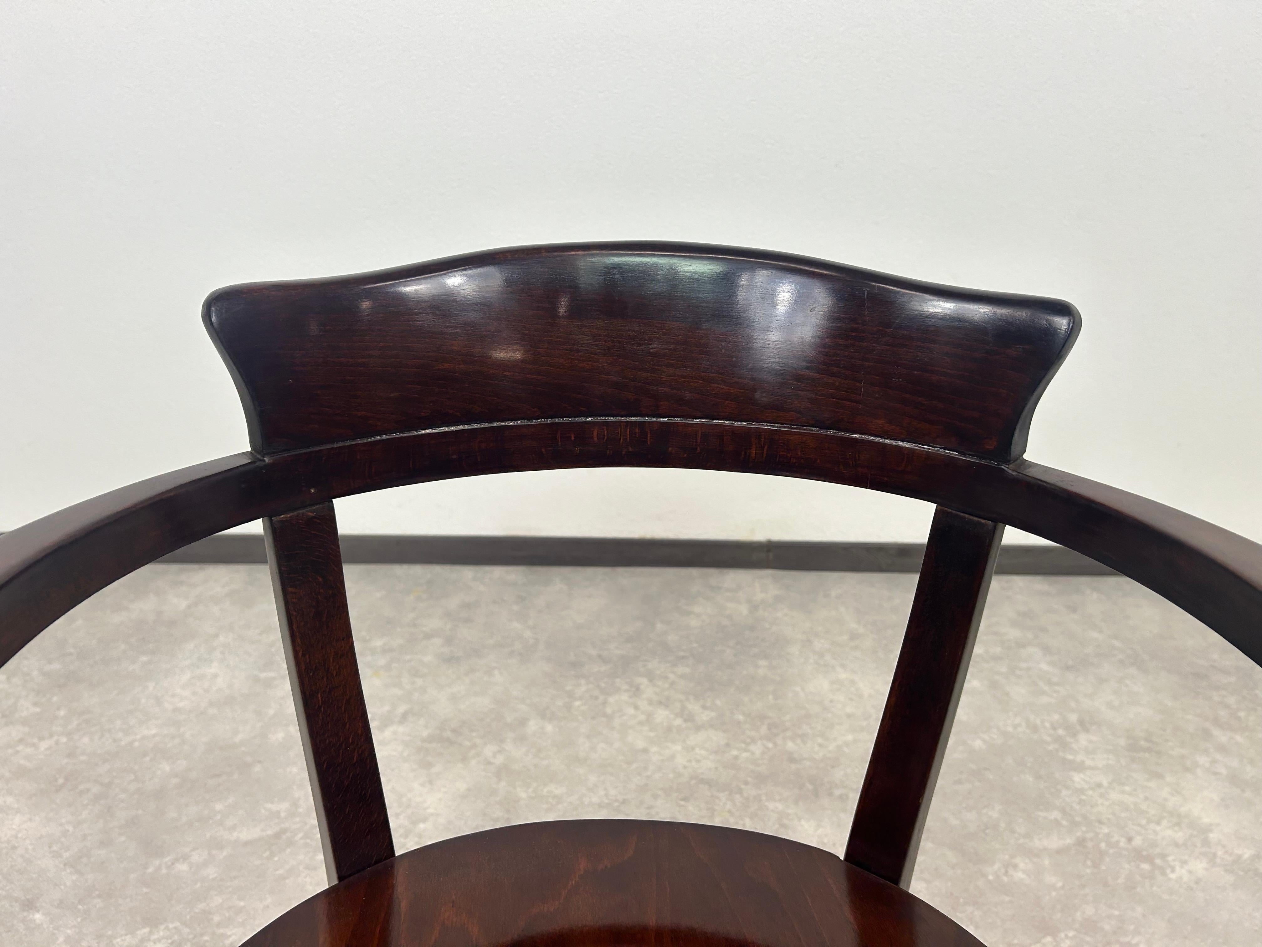 Austriaco Office chairs no.6048 and no.6148 by Otto Wagner for Thonet in vendita